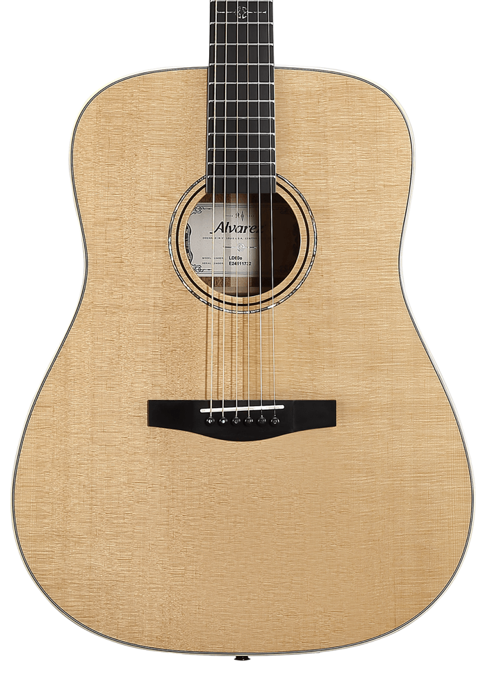 Alvarez Laureate LD60E Dreadnought Electro Acoustic in Natural